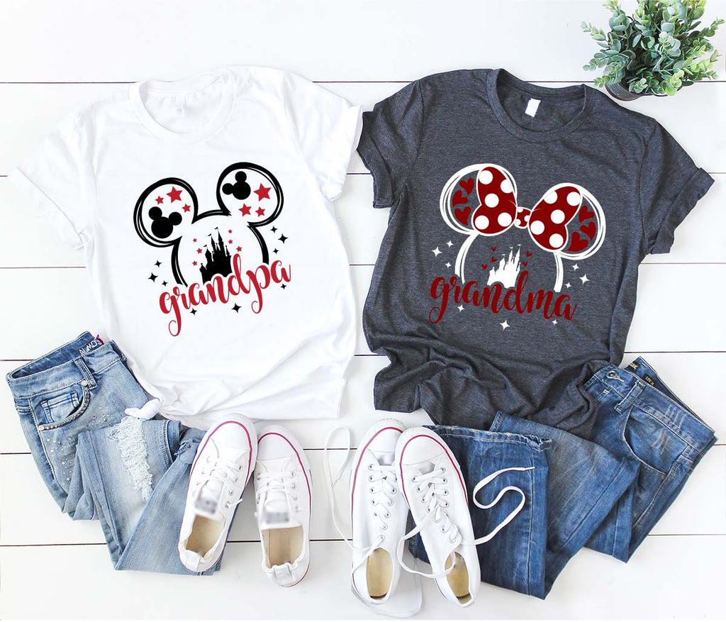 Custom Disney Family Shirts, Matching Trip Grandma Gift product image 1