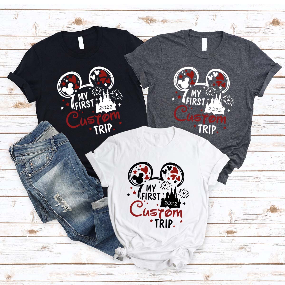 Custom Disney Trip 2023 Shirts, Vacation Matching Family product image 3