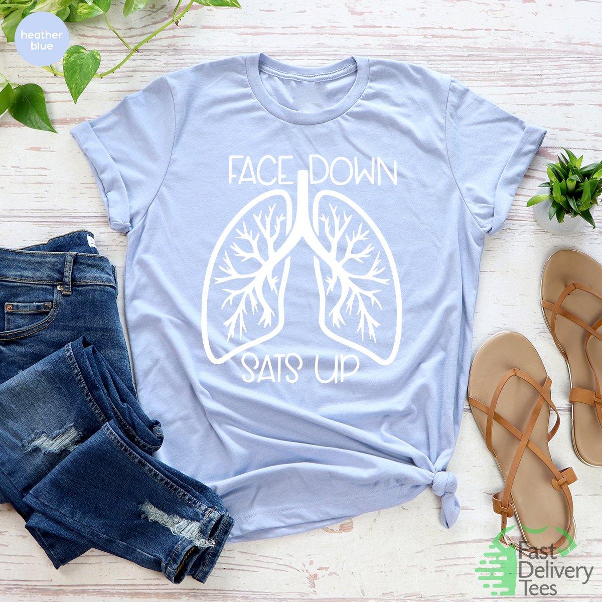Nursing T Shirt, Team Lung Pandemic T-Shirt, Gift For product image 8