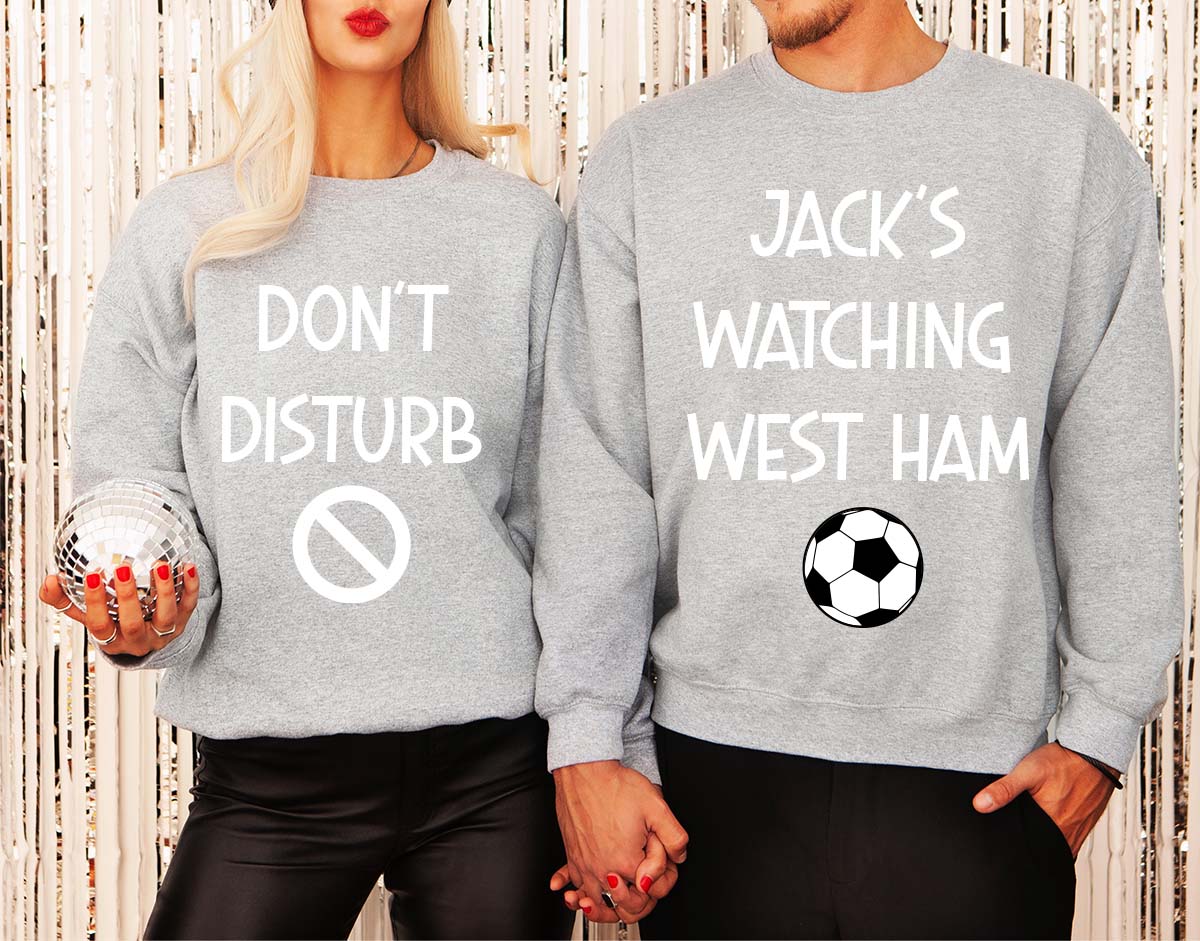 Soccer Shirt, Do Not Disturb Watching T-Shirt, West Ham product image 5