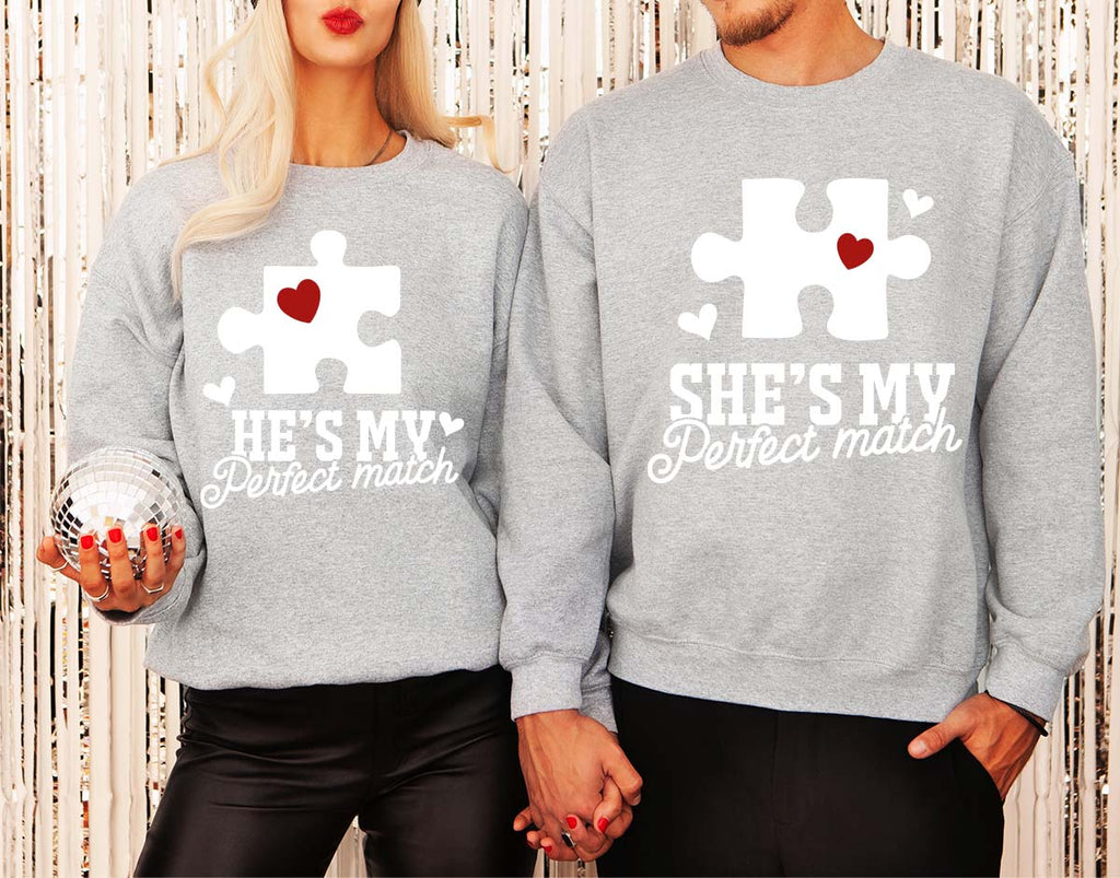 Match Shirt, Perfect T-Shirt, Couple Valentine's Day 2023 product image 7
