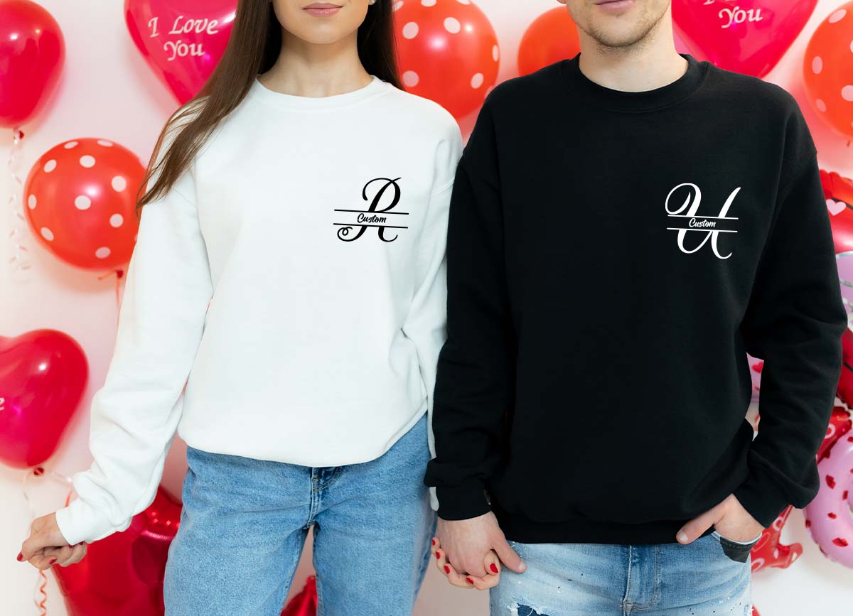 Custom Alphabet Shirt, Lettering T-Shirt, First Letter Of product image 7