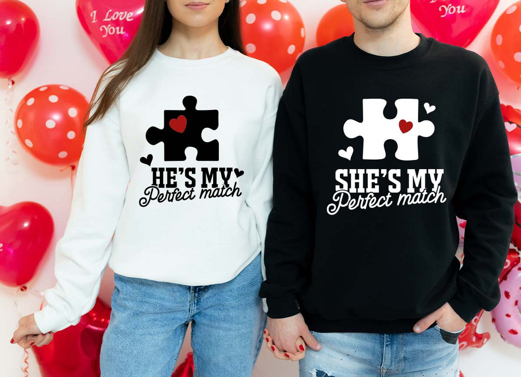 Match Shirt, Perfect T-Shirt, Couple Valentine's Day 2023 product image 8