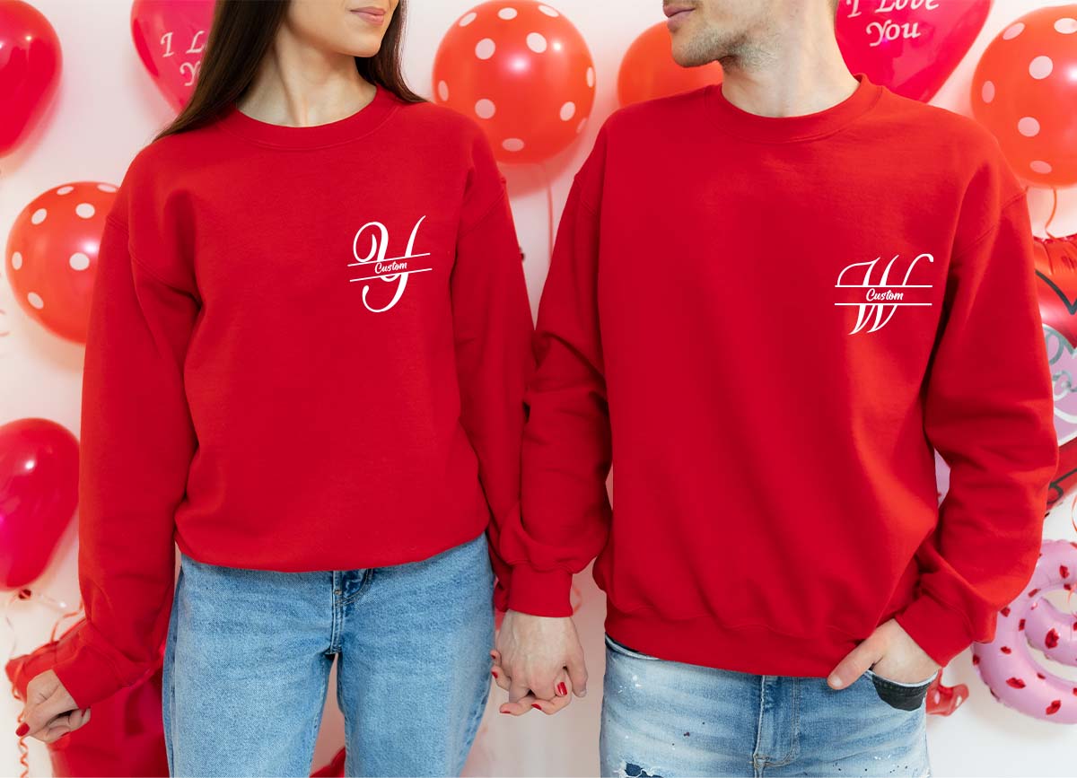 Custom Alphabet Shirt, Lettering T-Shirt, First Letter Of product image 8