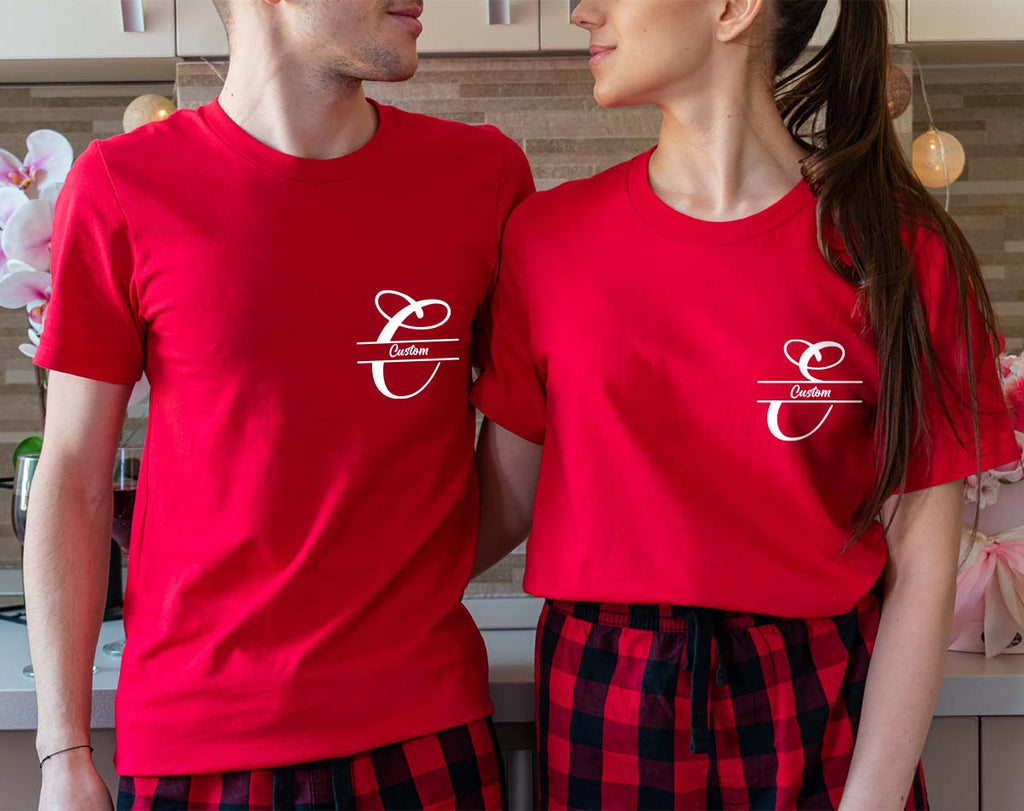 Custom Alphabet Shirt, Lettering T-Shirt, First Letter Of product image 9