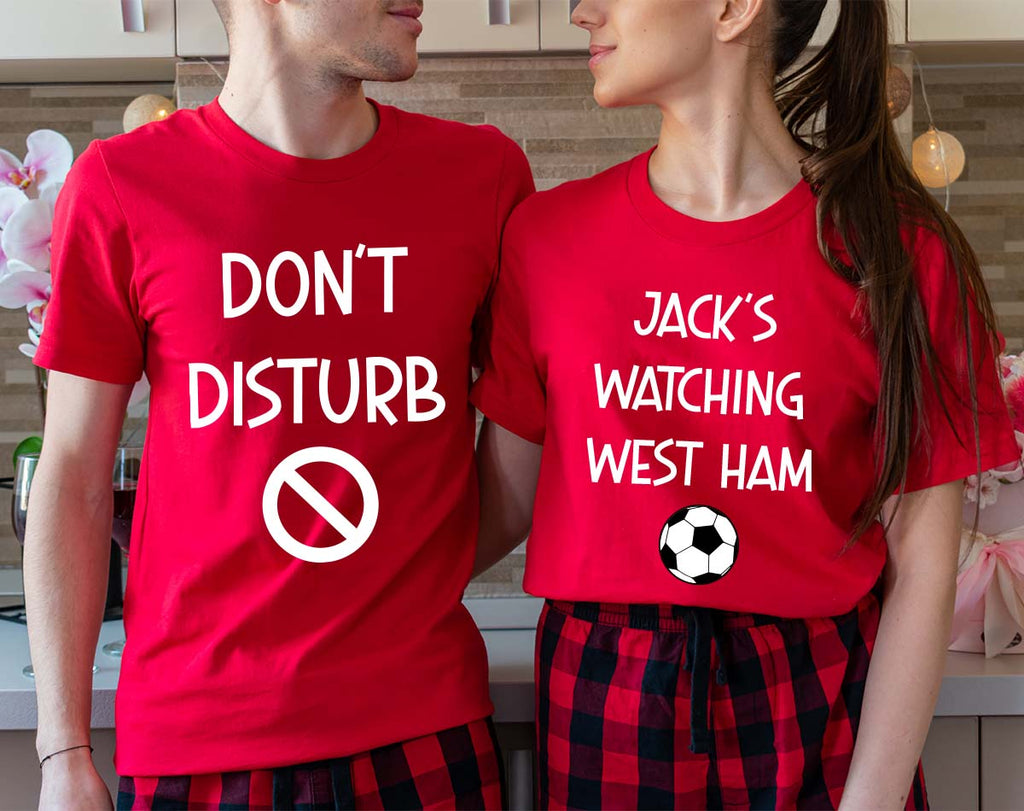 Soccer Shirt, Do Not Disturb Watching T-Shirt, West Ham product image 6