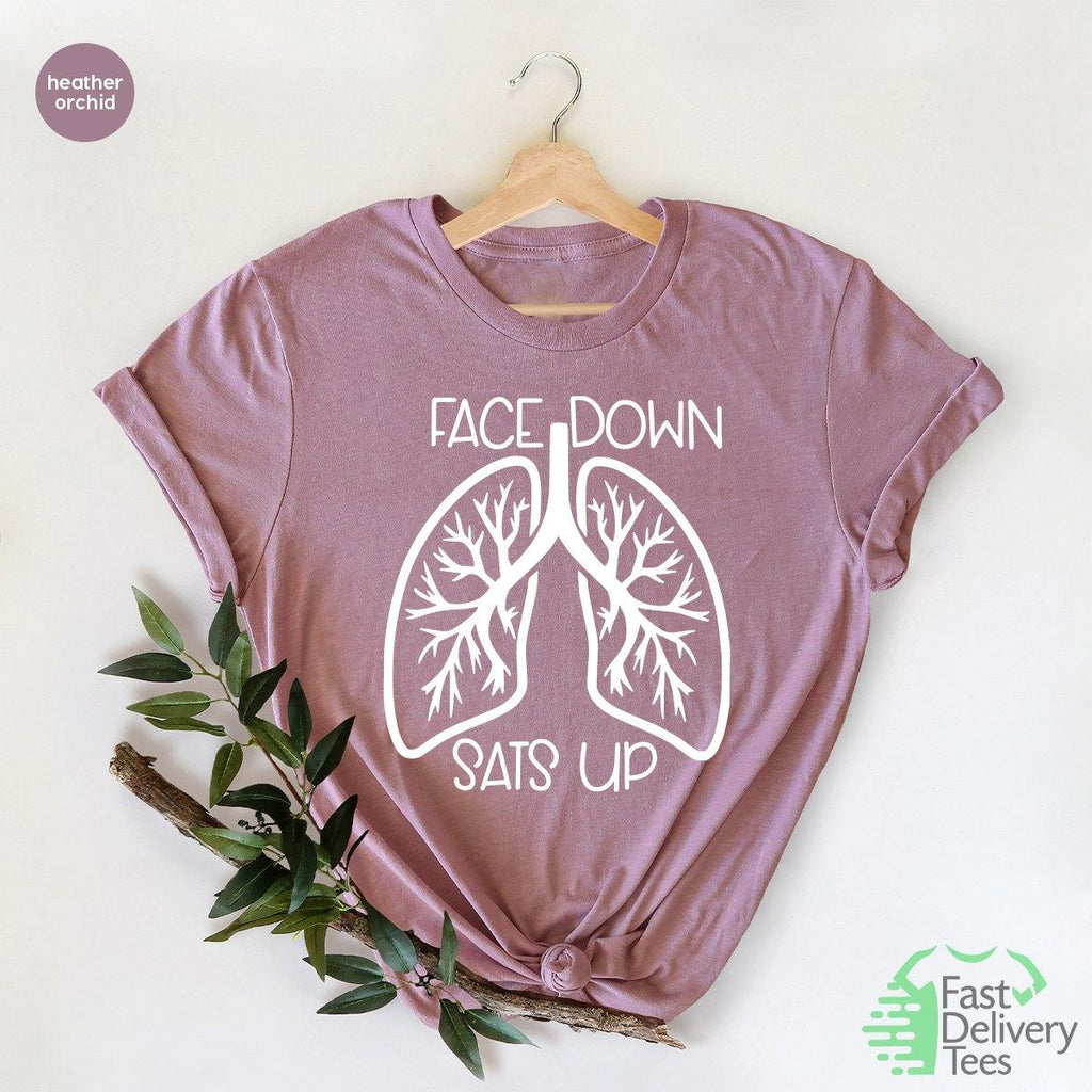 Nursing T Shirt, Team Lung Pandemic T-Shirt, Gift For product image 2
