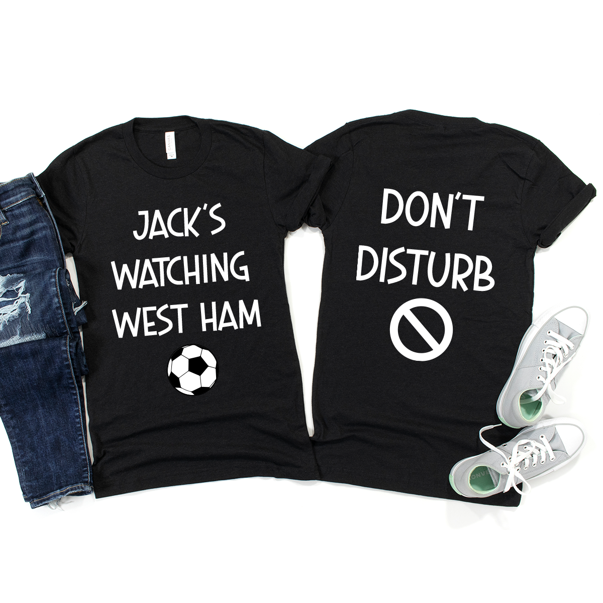 Soccer Shirt, Do Not Disturb Watching T-Shirt, West Ham product image 7