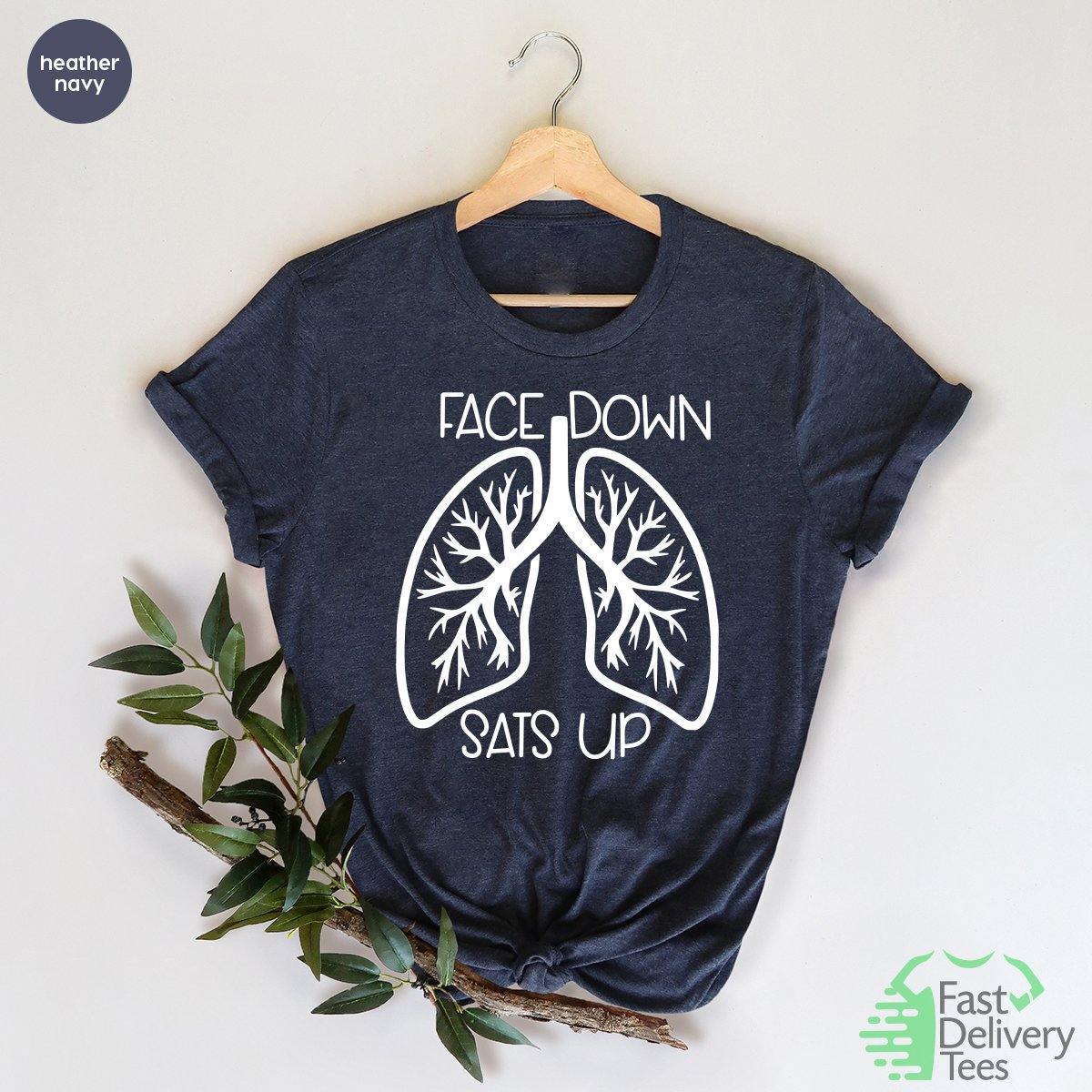 Nursing T Shirt, Team Lung Pandemic T-Shirt, Gift For product image 4