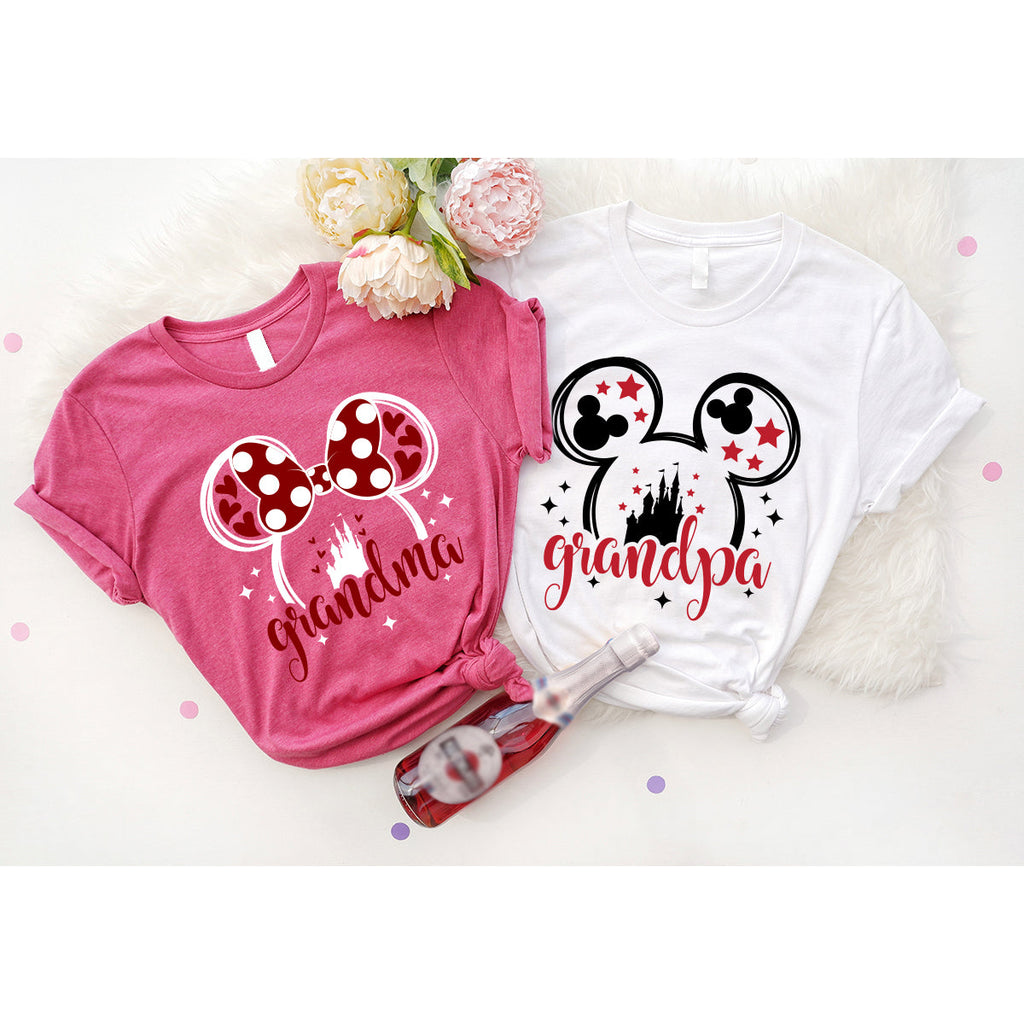 Custom Disney Family Shirts, Matching Trip Grandma Gift product image 12