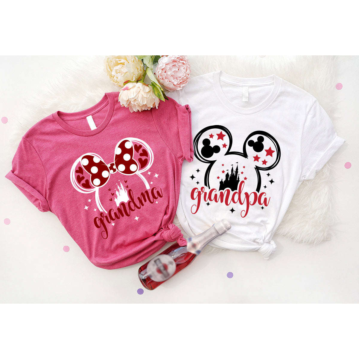 Custom Disney Family Shirts, Matching Trip Grandma Gift product image 12