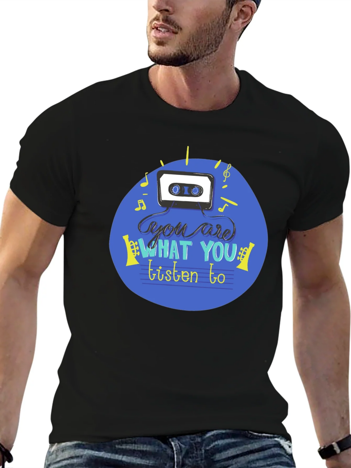 Cassette Tape Graphic T-Shirt - Music Lover Tee product image 2