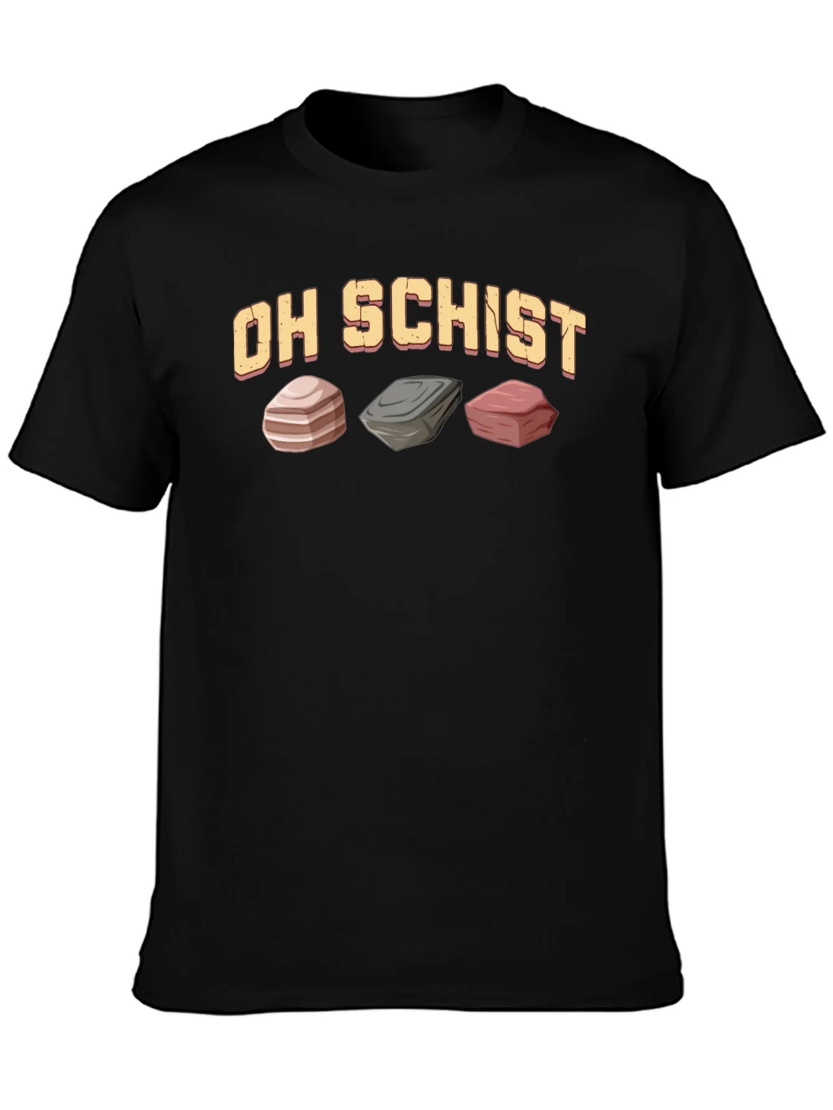 Oh Schist Rocks Funny Geology T-Shirt product image 1
