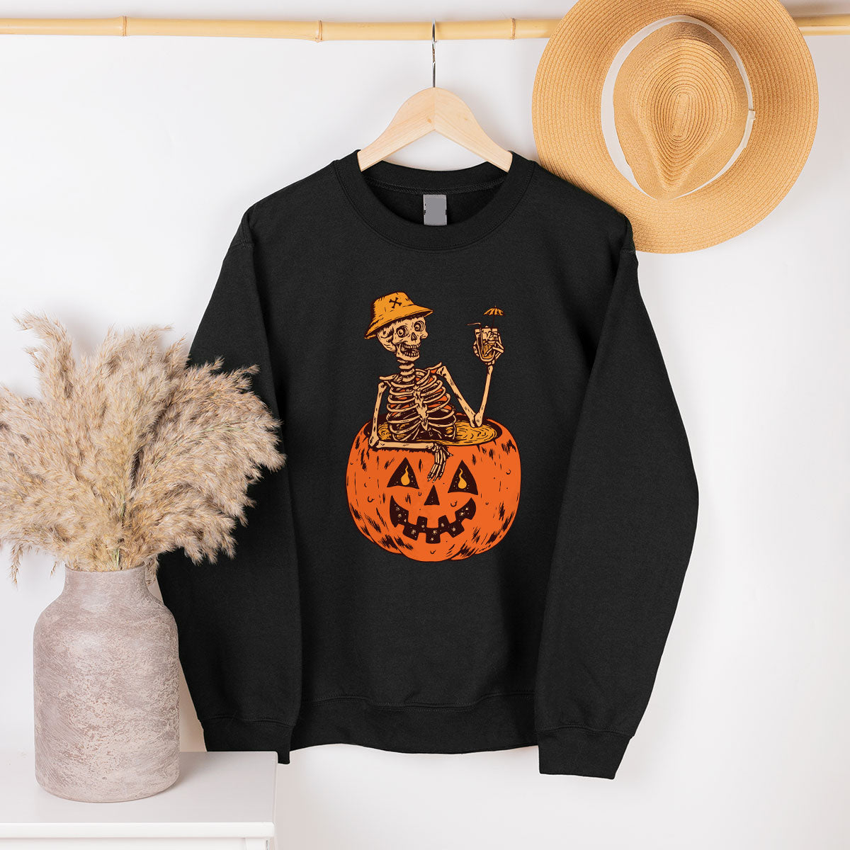 Halloween Funny Pumpkin Hoodie, Sweatshirt, Horror Design product image 8