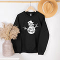 Snowman Christmas Hoodie, Funny Design, 2023 Xmas Sweatshirt product image 1