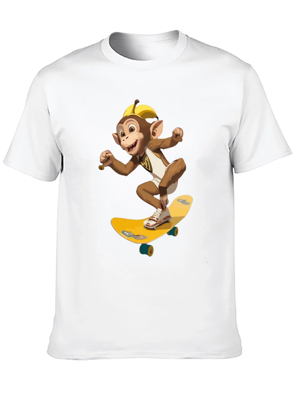 Monkey Skateboard T-Shirt - Fun & Unique Design product image 5
