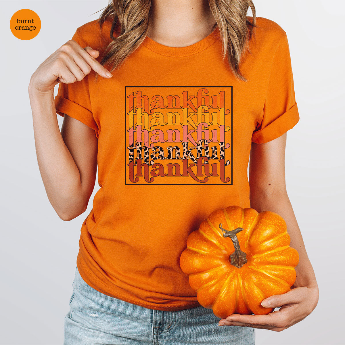 Fall T-Shirt, Thanksgiving Shirt, Vibes Hoodie, Women product image 3