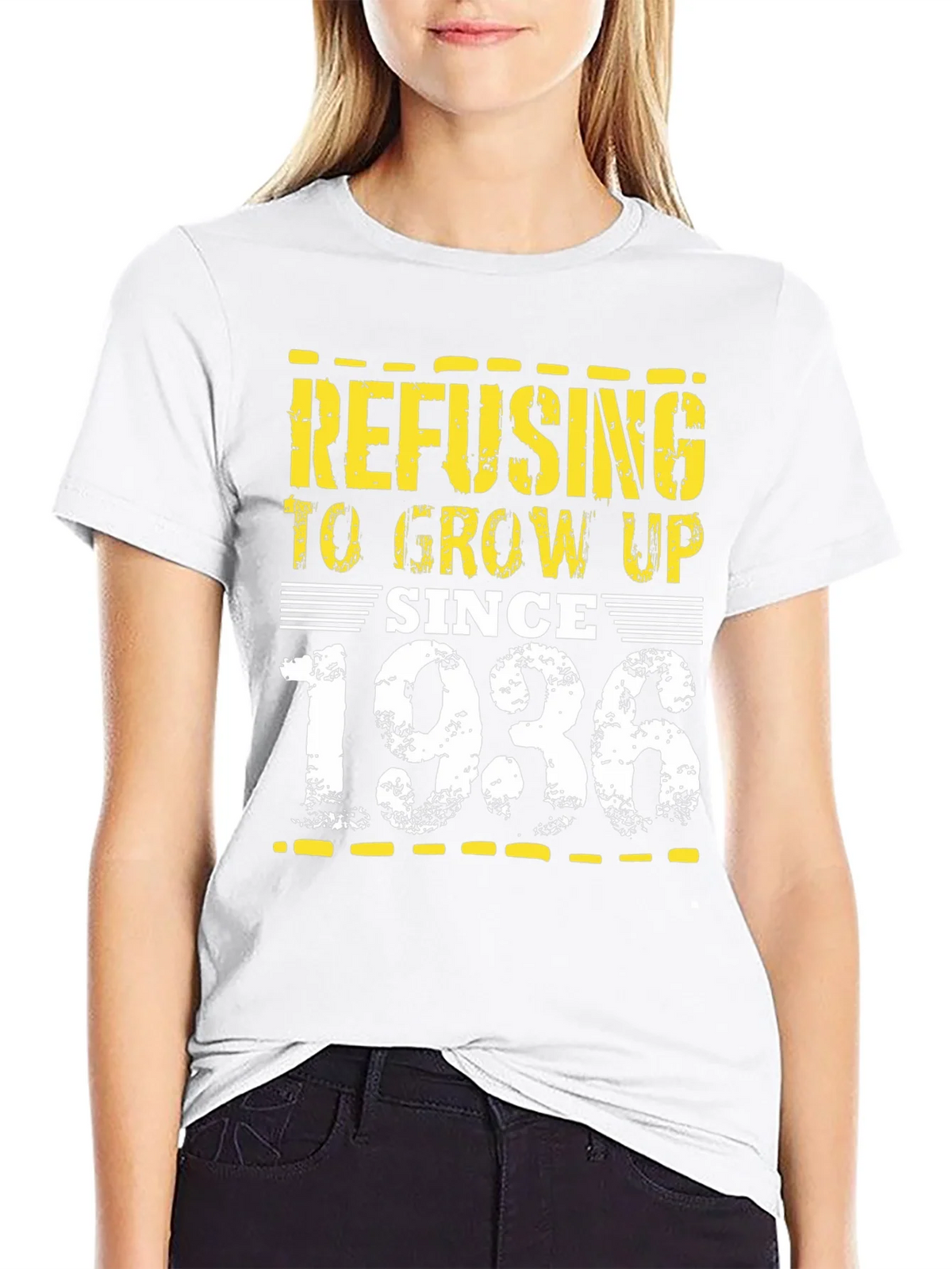 Refusing to Grow Up Since 1936 T-Shirt product image 1