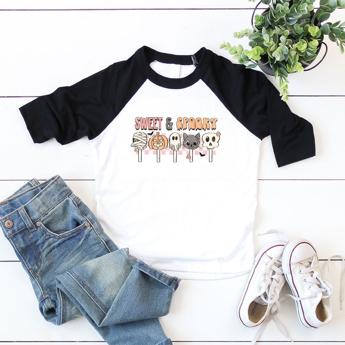 Retro Pumpkin T Shirt, Vintage Cat T-Shirt, Sweet Toddler product image 2