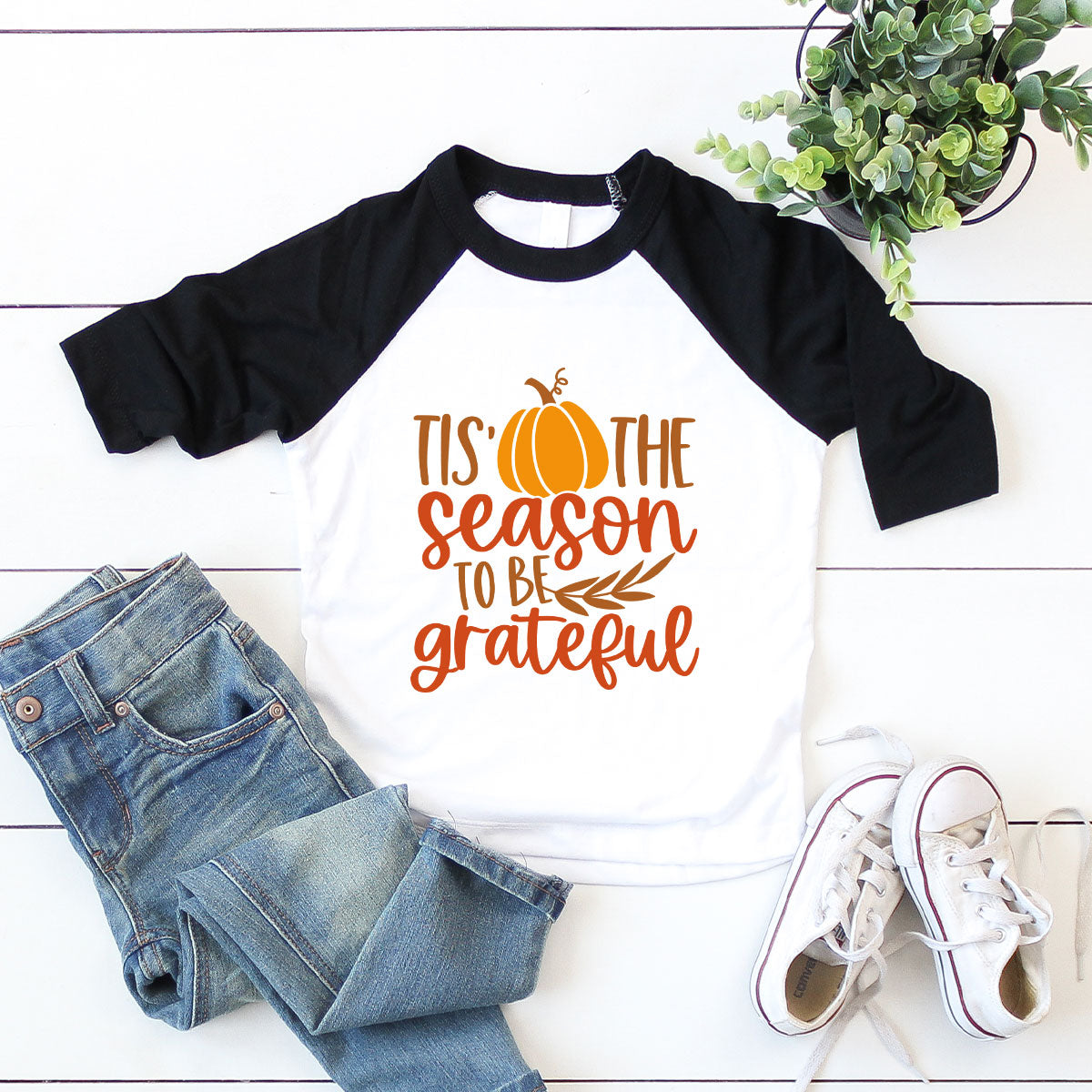 Fall T-Shirt, Autumn Crewneck Sweatshirt, Thanksgiving product image 4
