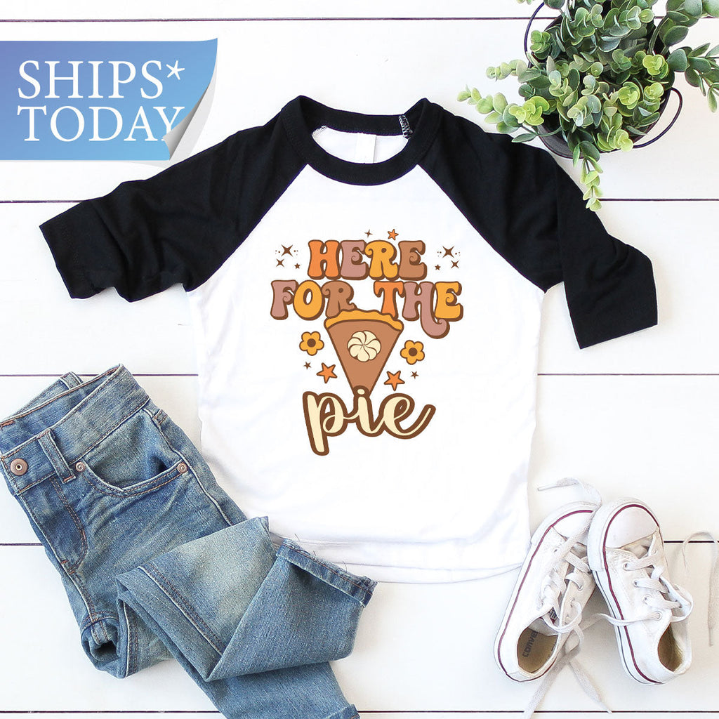 Here For The Pie Shirt, Funny Halloween Cute Hoodie and product image 1