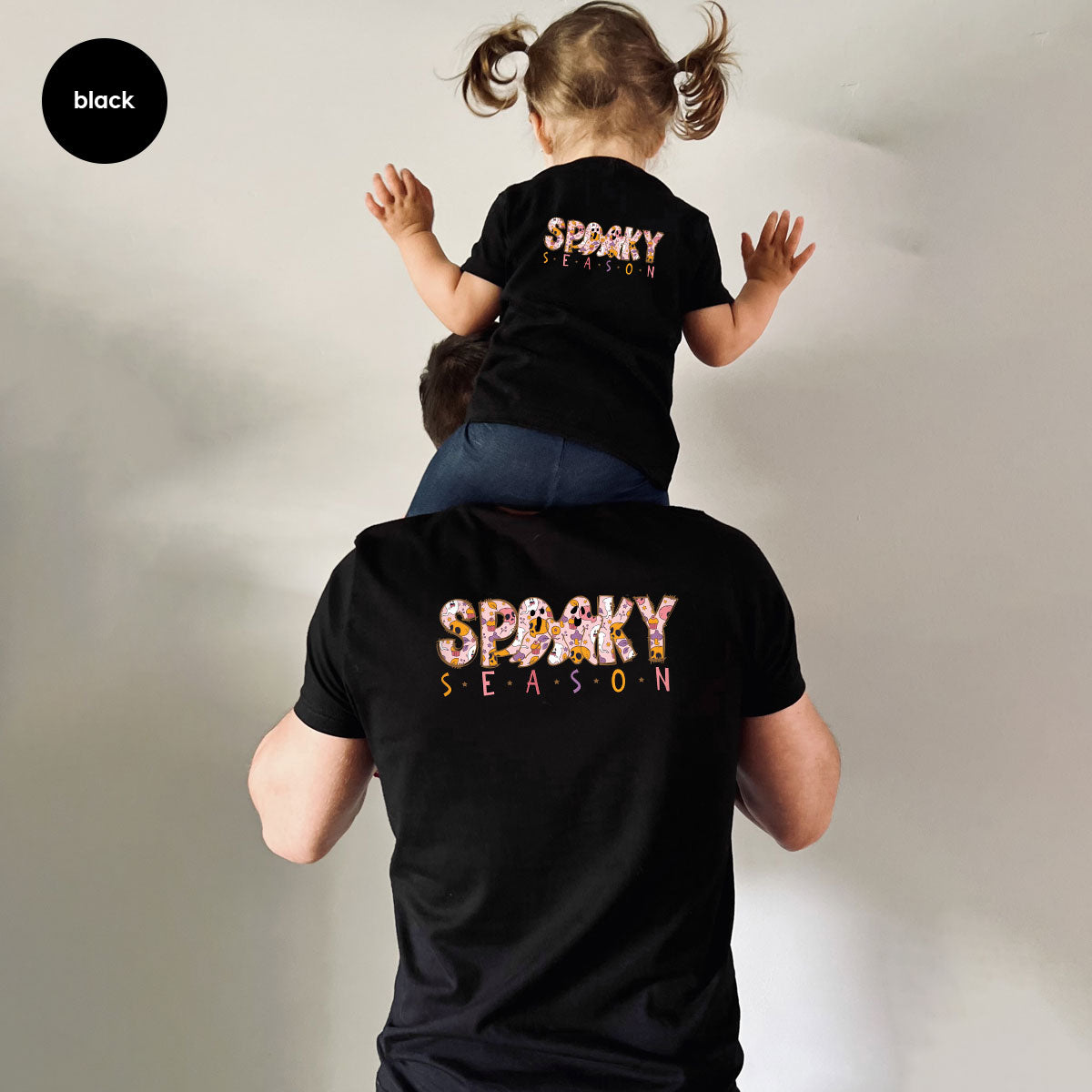 Ghost Graphic Tees, Cute Kid Halloween Shirt, Spooky product image 18