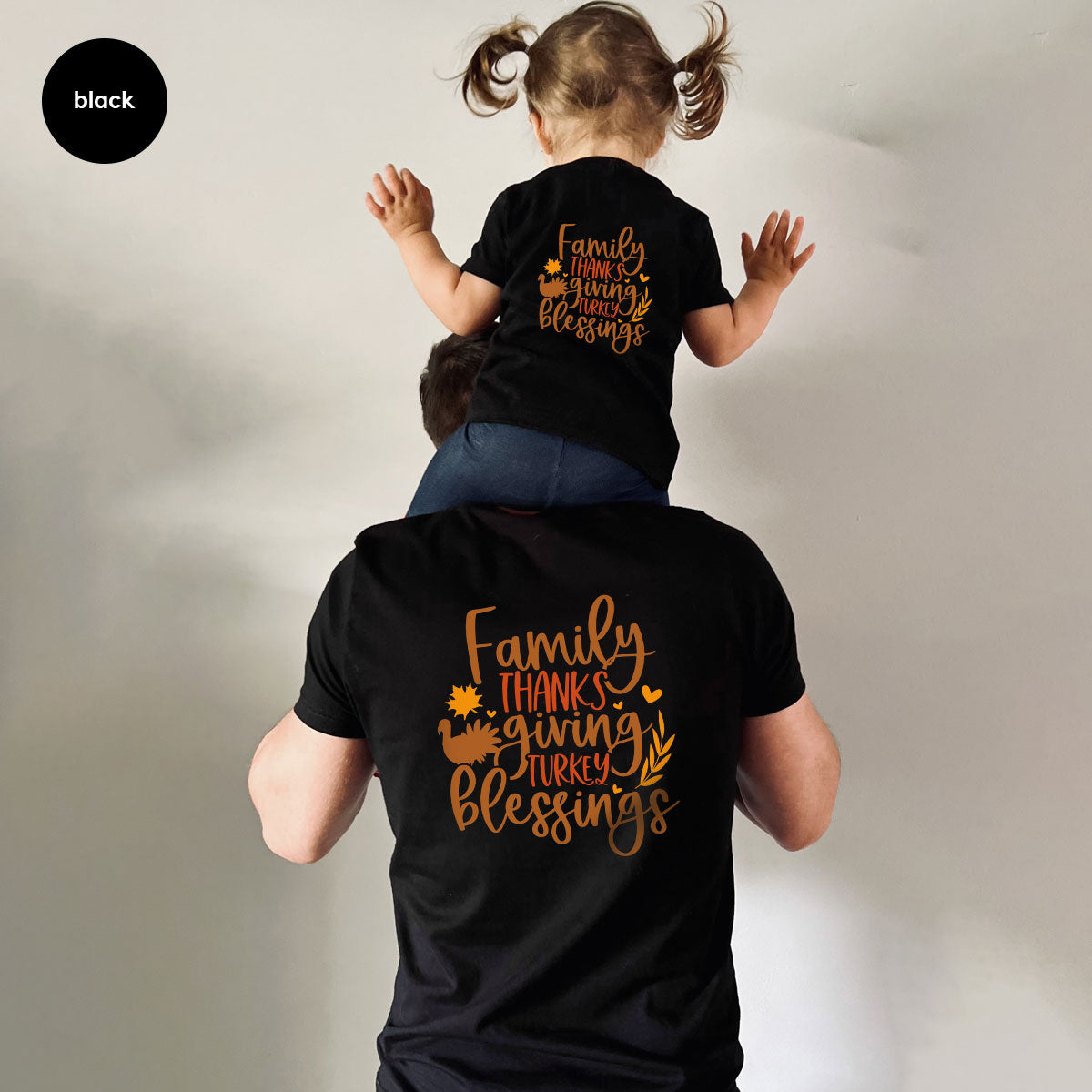 Family Thanksgiving Shirts, Gifts for Autumn Crewneck product image 10
