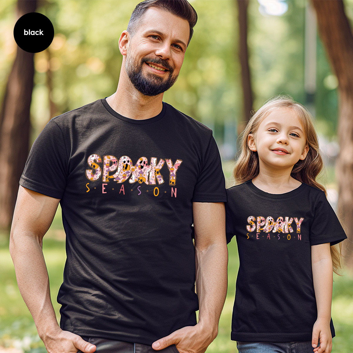 Ghost Graphic Tees, Cute Kid Halloween Shirt, Spooky product image 16