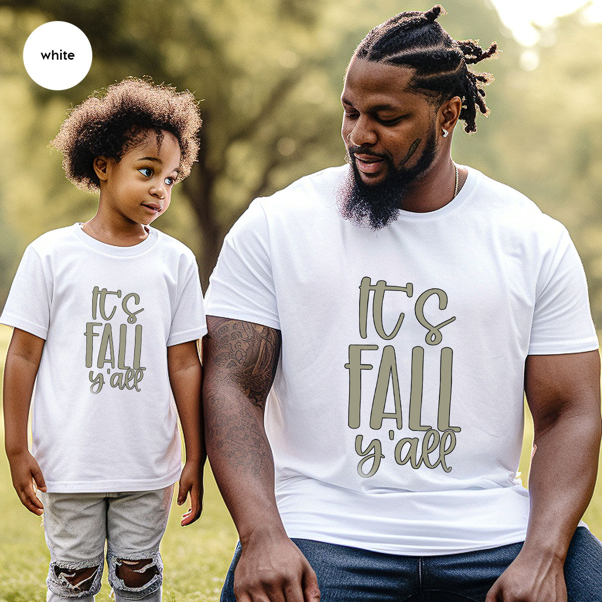 Fall Crewneck Sweatshirt, Its Yall T-Shirt, Gifts, for Her product image 9