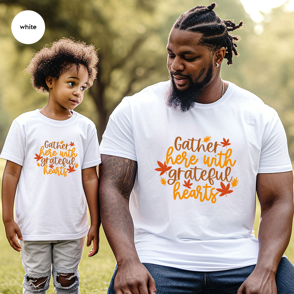 Fall Leaves Graphic Tees, Autumn Crewneck Sweatshirt product image 5