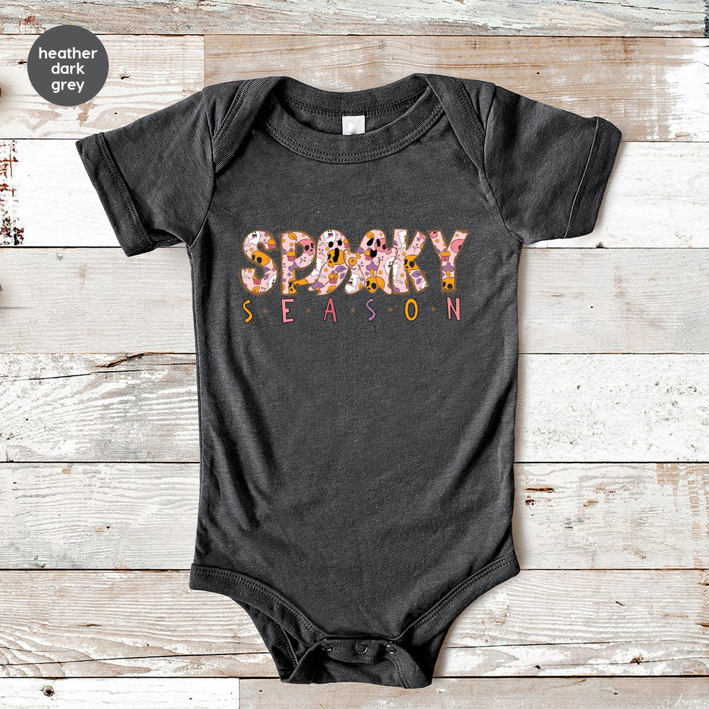 Ghost Graphic Tees, Cute Kid Halloween Shirt, Spooky product image 19