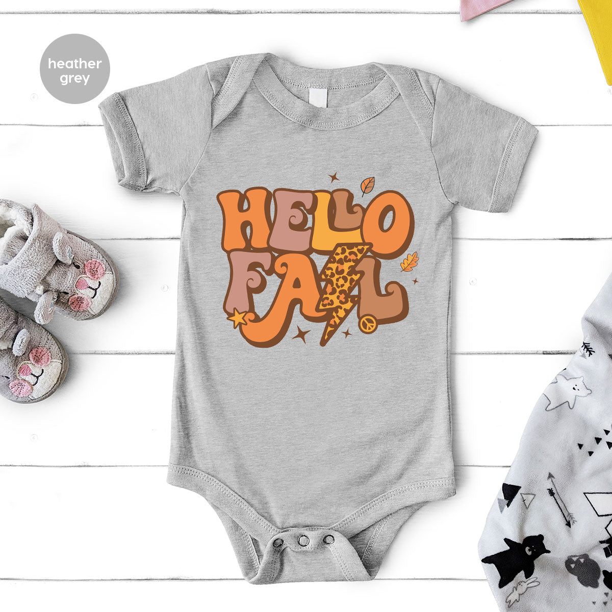 Hello Fall Shirt, Halloween T-Shirt, 2022 Hoodie, Long product image 4