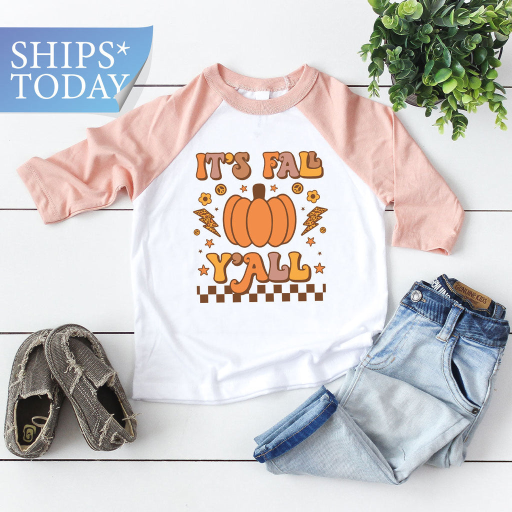 Halloween Fall Shirt, It's Y'Fall T-Shirt, Hoodie, Long product image 1