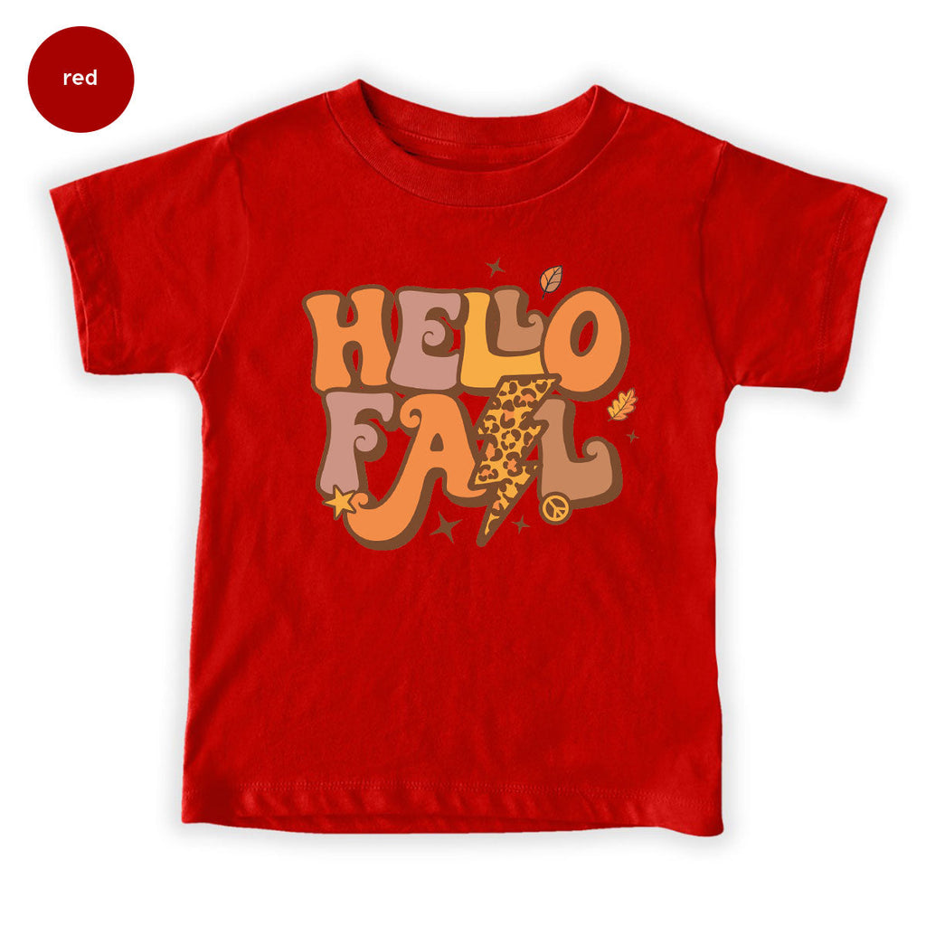 Hello Fall Shirt, Halloween T-Shirt, 2022 Hoodie, Long product image 6