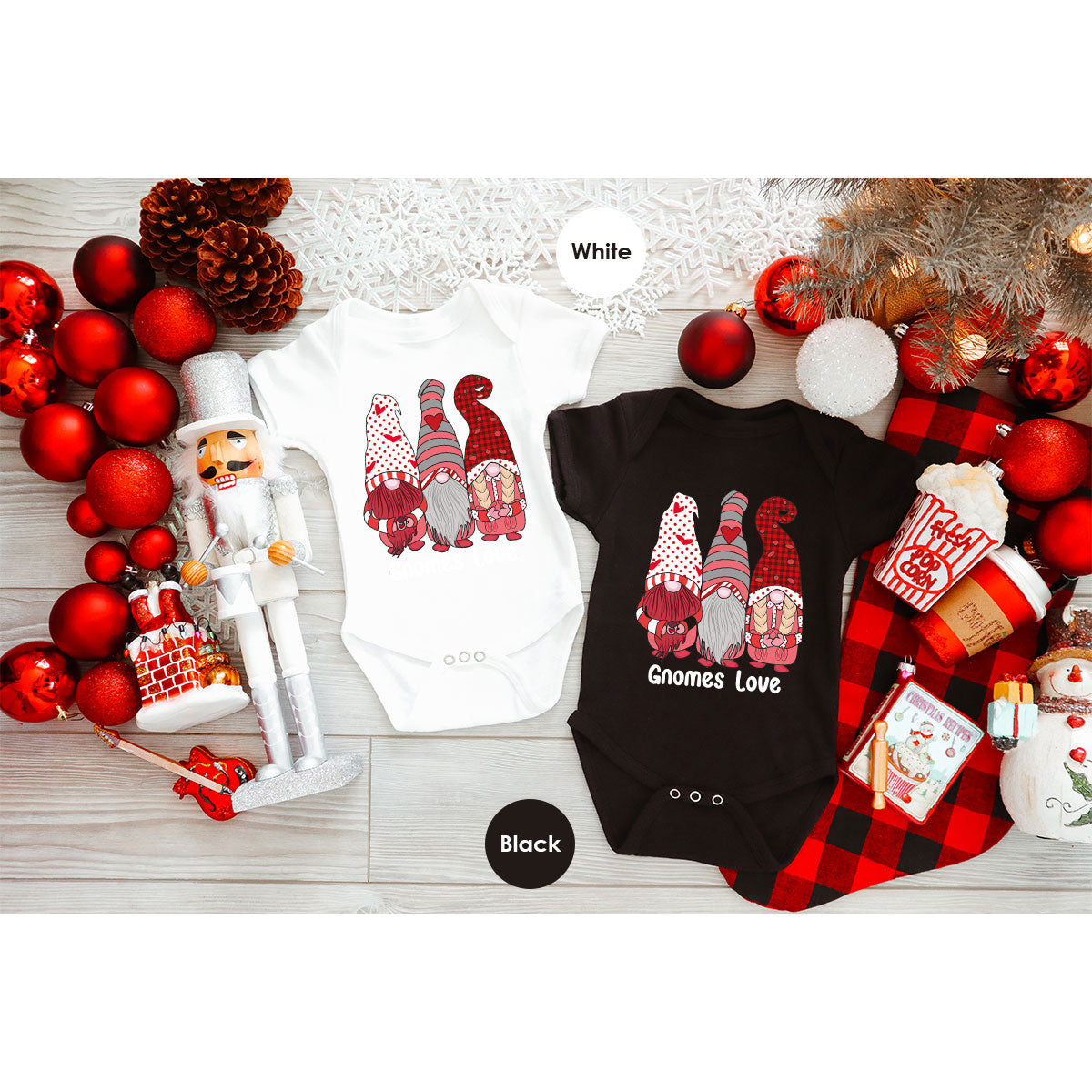 Gnomes Love Shirt, 4ever Best T-Shirt, Valentine's Day 2023 product image 6