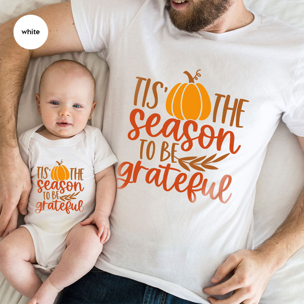 Fall T-Shirt, Autumn Crewneck Sweatshirt, Thanksgiving product image 25