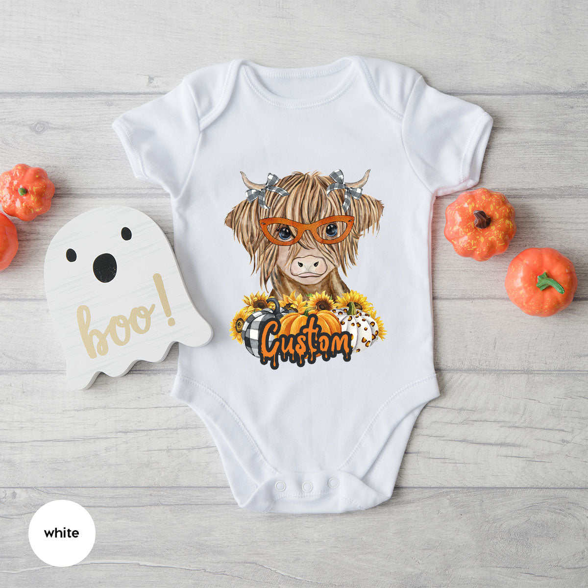 Custom Cow Shirt, Fall Graphic Tees, Personalized Farmer product image 19