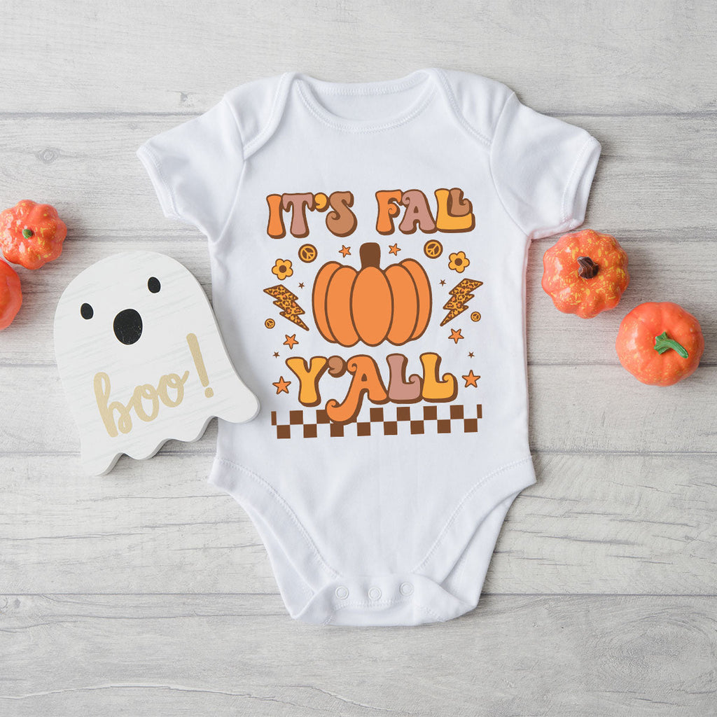 Halloween Fall Shirt, It's Y'Fall T-Shirt, Hoodie, Long product image 3