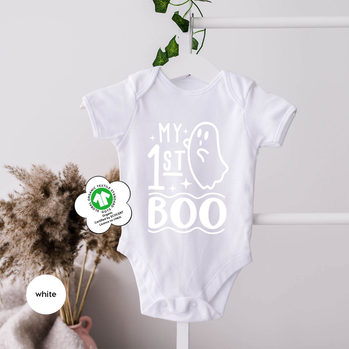 Halloween Baby Onesie®, Ghost Clothes, Newborn Gifts product image 14