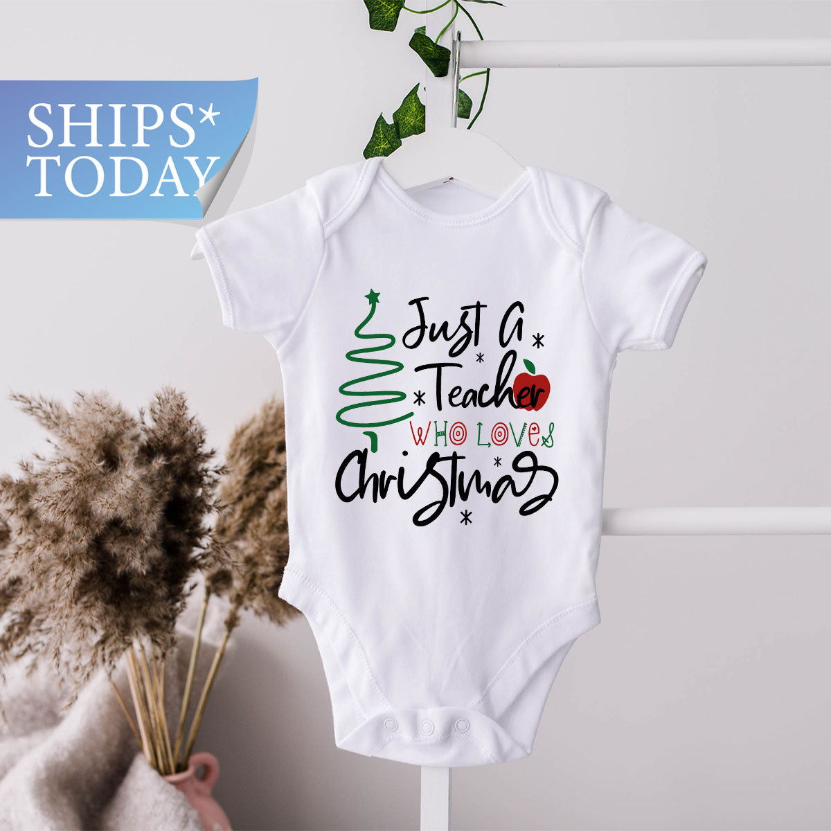2023 Christmas Love Shirt, Just A Teach Who Loves Tee, Xmas product image 8