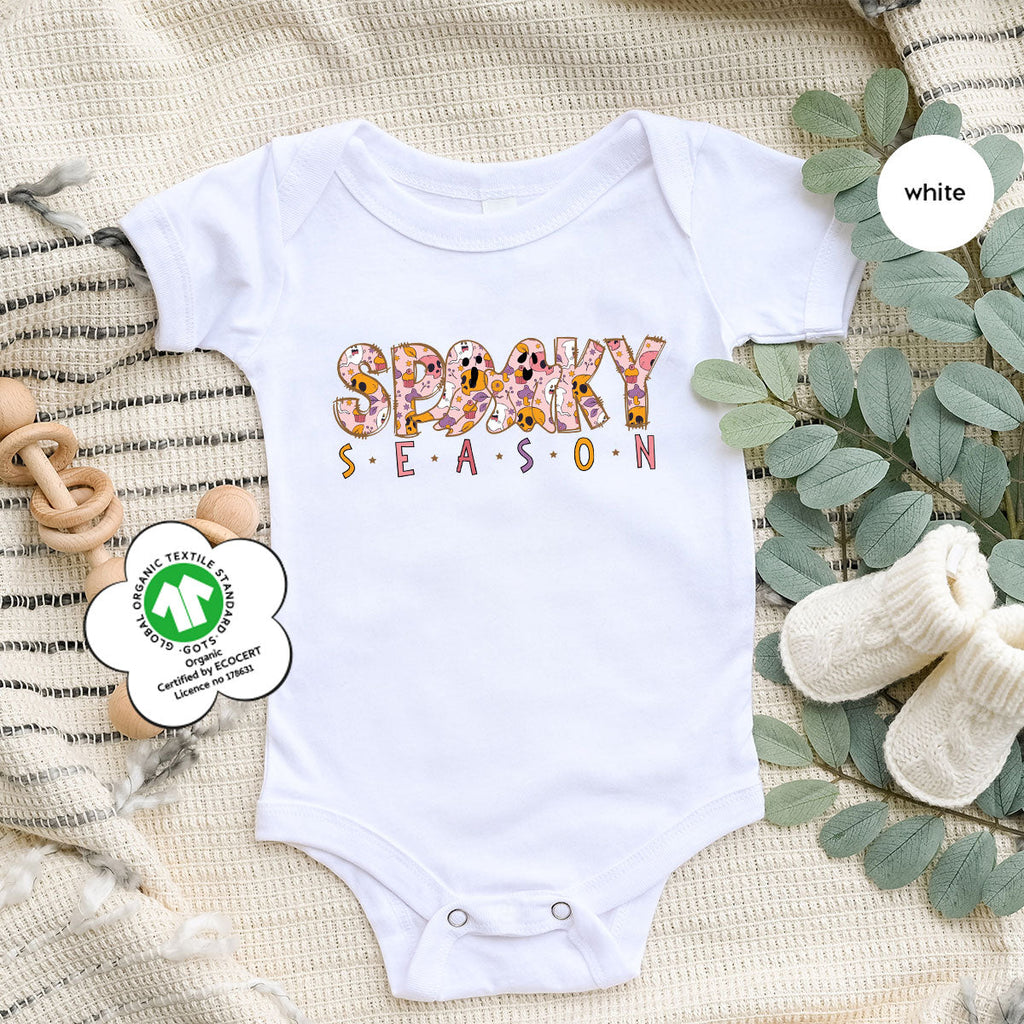 Ghost Graphic Tees, Cute Kid Halloween Shirt, Spooky product image 30
