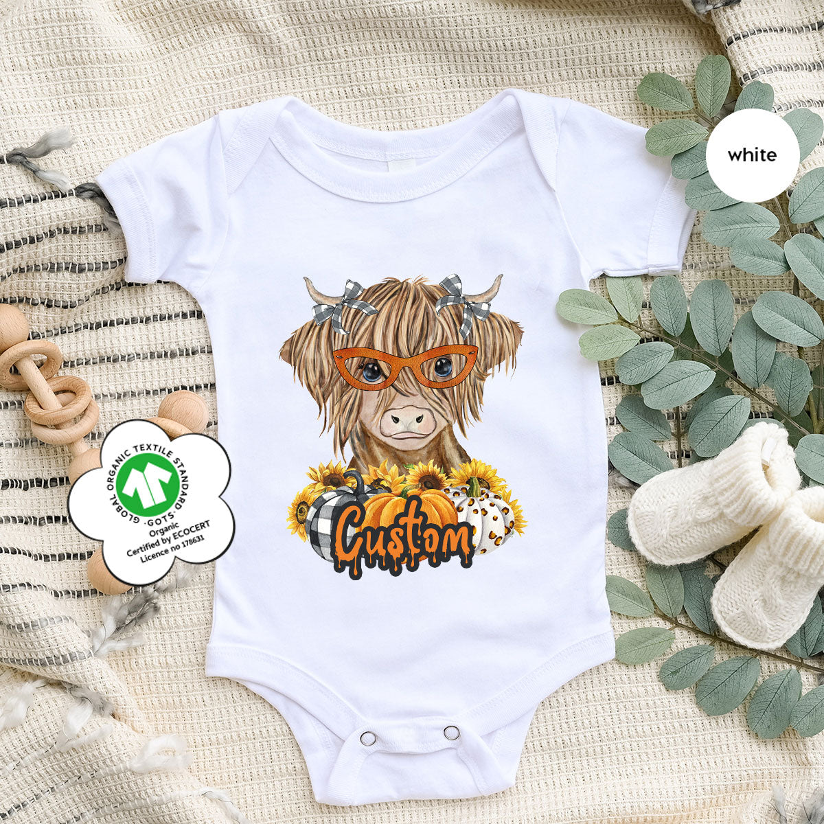 Custom Cow Shirt, Fall Graphic Tees, Personalized Farmer product image 21