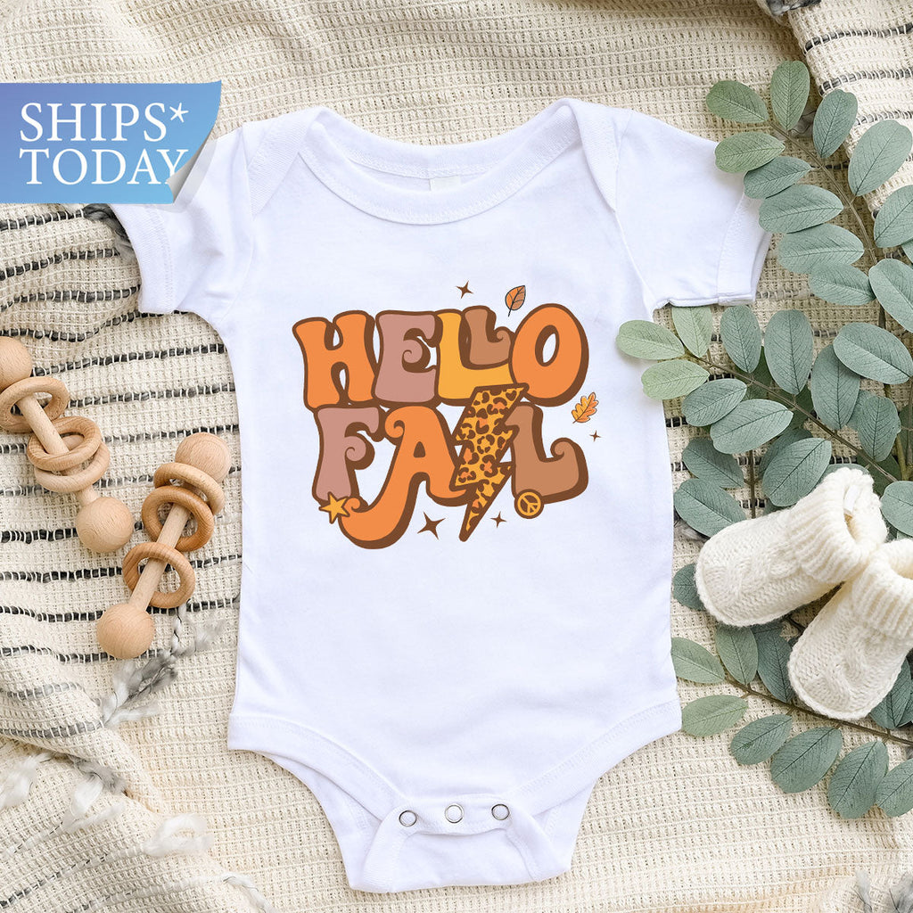 Hello Fall Shirt, Halloween T-Shirt, 2022 Hoodie, Long product image 9