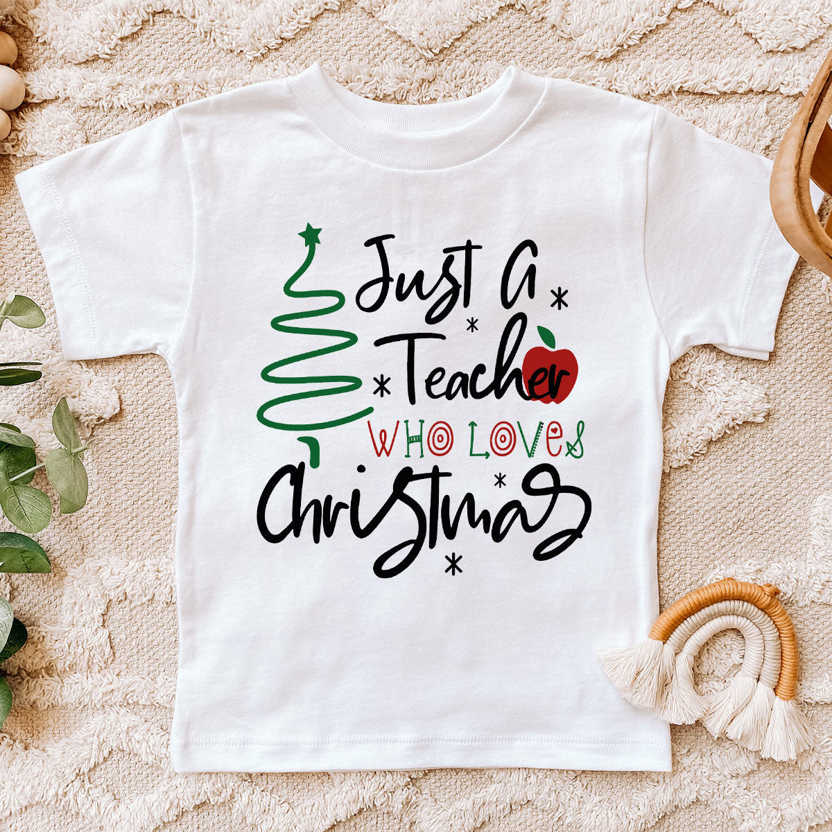 2023 Christmas Love Shirt, Just A Teach Who Loves Tee, Xmas product image 11