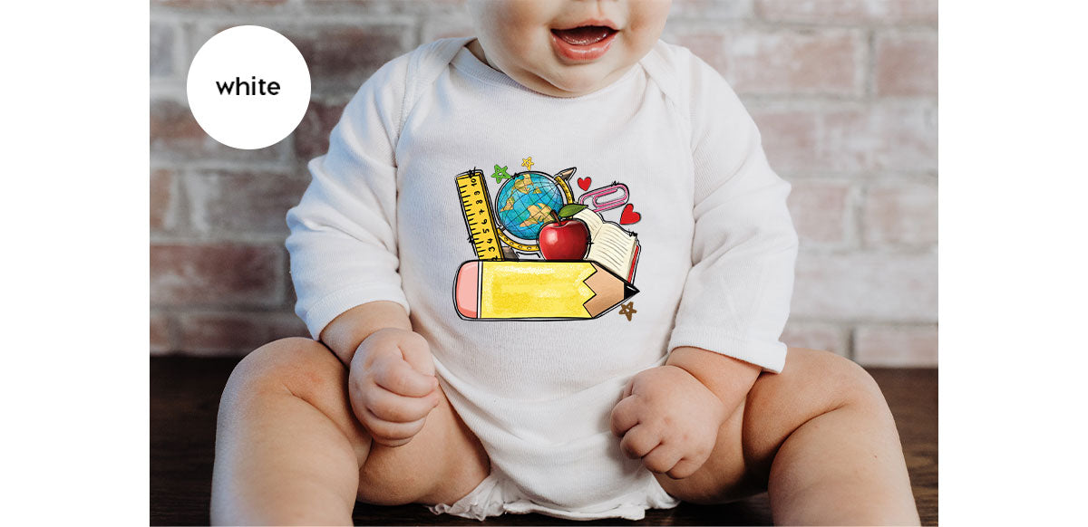 Funny Students Clothing, First Day of School Shirt, New product image 24