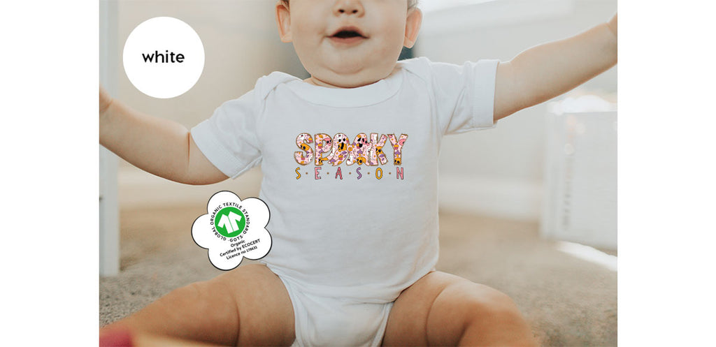 Ghost Graphic Tees, Cute Kid Halloween Shirt, Spooky product image 36