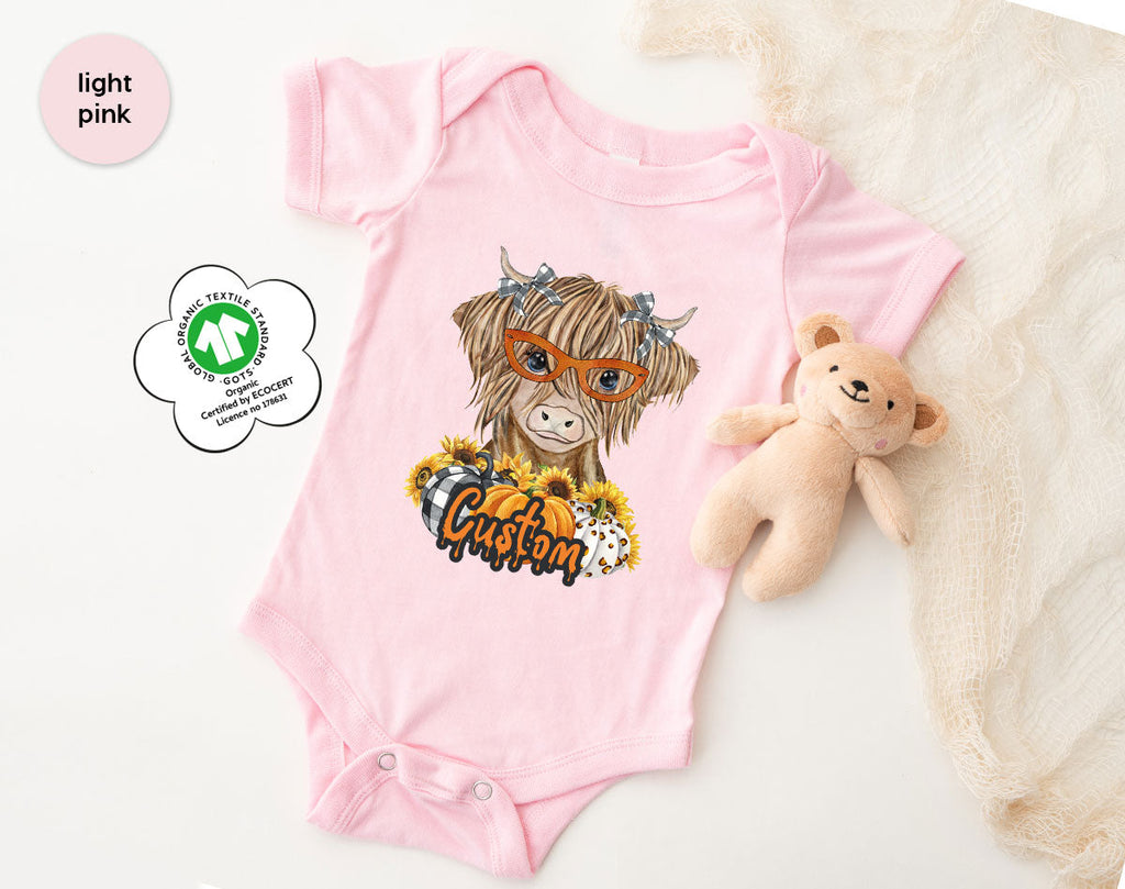 Custom Cow Shirt, Fall Graphic Tees, Personalized Farmer product image 12
