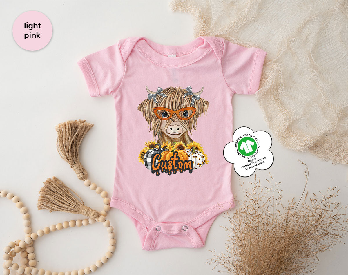 Custom Cow Shirt, Fall Graphic Tees, Personalized Farmer product image 13