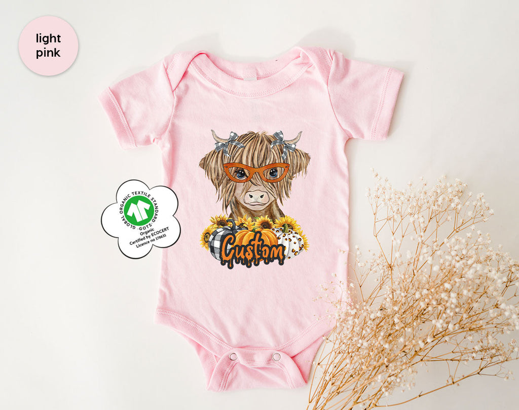 Custom Cow Shirt, Fall Graphic Tees, Personalized Farmer product image 15