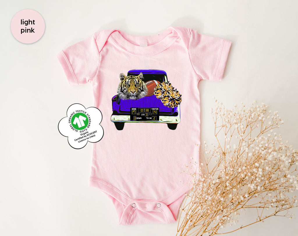Football Truck Shirt, Tiger Graphic Tees, Mom TShirt, Gifts product image 4